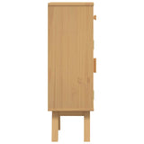 Bathroom Cabinet Olden Brown 35 x 30 x 90 cm Solid Pine wood 42001358