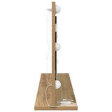 Vanity Mirror Rectangular Artisan Oak 80 x 45 x 18 cm 868324