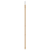 Sliding Door Natural and White 61 x 198.5 cm Solid Pine Wood 3445413