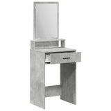 Dressing Table Concrete Grey 50 x 41 x 140 cm Engineered Wood 865130