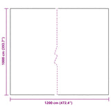 Plant Cover Transparent 10 x 12 m PE 3429333