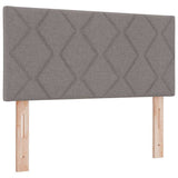 Headboard with Headboard Taupe 100 cm Faux Leather 42007232
