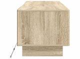LED TV Cabinet Sonoma Oak Engineered Wood 896027