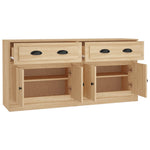 Sideboards 2 pcs Sonoma Oak Engineered Wood 3185266
