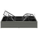 Electric Adjustable Bed Frame Dark Grey 200 x 70 x 33.5 cm 42037266