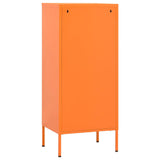Storage Cabinet Orange 42.5x35x101.5 cm Steel 336183