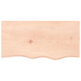 Table Top 80x40x2 cm Untreated Solid Wood Oak 3156290