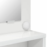 Bedroom Dressing Tables High Gloss White 80 x 39.6 x 135 cm 888971