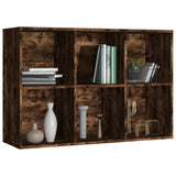 Book Cabinet/Sideboard Smoked Oak 66x30x98 cm Engineered Wood 815294