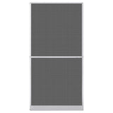 White Hinged Insect Screen for Doors 120 x 240 cm 141565