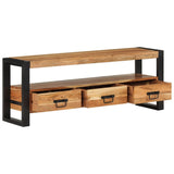 TV Cabinet 120x30x45 cm Solid Wood Acacia 351670