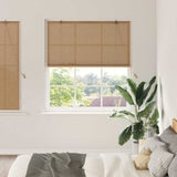 Roller Blind Brown 150 x 160 cm Bamboo 42006860