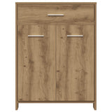 4 Piece Bathroom Furniture Set Artisan Oak Engineered Wood 3328942