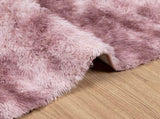 Shaggy Rug High Pile NAVARRA Dusty Pink 130x200 cm Polyester 4102833
