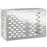 Air Conditioner Cover Silver 90 x 40 x 60 cm Galvanised Steel 865895