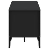 TV Cabinet Black 180x34x41 cm Engineered Wood 848574