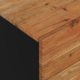 Bedside Cabinet 50x33x60 cm Solid Wood Acacia&Engineered Wood 350669