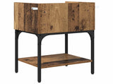 Bedside Table 2 pcs Old Wood 40 x 29 x 60 cm Engineered Wood 881827