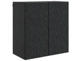 Wall-Mounted Cabinet Black 66 x 34.5 x 90 cm Engineered Wood 898736