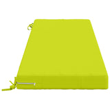 2-Piece Bench Cushions SOEST 2 pcs 100% Polyester Bright Green 950269