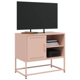 TV Cabinet Pink 68x39x60.5 cm Steel 846519