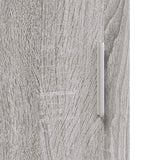 Aquarium Stand Grey Sonoma 101x41x58 cm Engineered Wood 833613