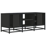 TV Cabinet Black 100x35x41 cm Engineered Wood and Metal 848834