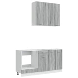 Kitchen Unit LYON 5 pcs Grey Sonoma Engineered Wood 3438224