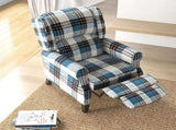 Wingback Reclining Chair Push Back Recliner Armchair for Living Room Bedroom with Footrest Armrests T3398P328127