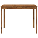 Garden Bar Table Natural 141 x 80.5 x 105 cm Solid Acacia Wood 901260