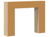 Fireplace Surround Sonoma 102 x 18 x 100.5 cm Engineered Wood 8006600