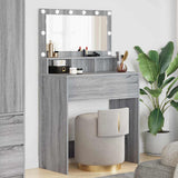 Bedroom Dressing Tables Grey Sonoma 80 x 39.6 x 135 cm 888973