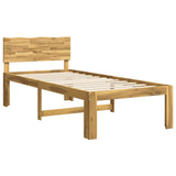 Single Bed Frame with Headboard ROSTOCK White 100 x 200 cm 903460