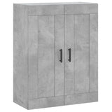 Highboard Concrete Grey 69.5x34x180 cm Engineered Wood 3199629