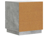Bedside Cabinet Concrete Grey 43 x 41 x 63.5 cm Engineered Wood 895248