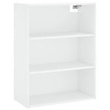 Highboard White 69.5x34x180 cm Engineered Wood 3189309