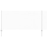 Fence and Post Silver 1 x 10 m Steel 3336328