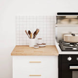 Kitchen Worktop 60x63.5x2.7 cm Solid Wood Oak Rectangular 4008996