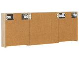 Bathroom Cabinet Set 3 pcs 100 x 10.5 x 50 cm Engineered wood 3403682