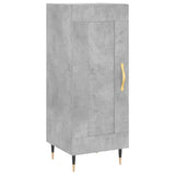 Sideboard Concrete Grey 34.5x34x90 cm Engineered Wood 830424