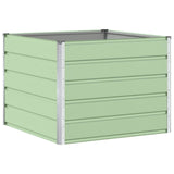 Planter Pastel Green 100 x 100 x 75 cm Steel 42018235