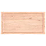 Table Top 100x50x cm Untreated Solid Wood Oak 3156303