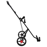 Golf Trolley Folding Manual Black 66 x 65 x 112 cm Iron 42033585