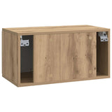 Wall-Mounted TV Cabinet Artisan Oak 59.5 x 31 x 30 cm 898374