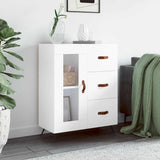 Sideboard White 69.5x34x90 cm Engineered Wood 828012