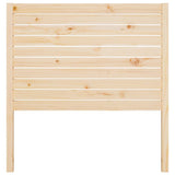 Bed Headboard 106x4x100 cm Solid Wood Pine 819005