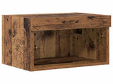 TV Wall Units with LED with LED 5 pcs Old Wood 80 x 30 x 40 cm 3402968