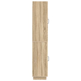 Cabinet Set 2 pcs Sonoma Oak Engineered Wood 3416792