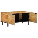 Coffee Table Brown 80x50x40 cm Solid Wood Mango 4017725