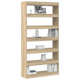 Book Cabinet Sonoma Oak 100 x 30 x 198 cm Engineered Wood 3333926
